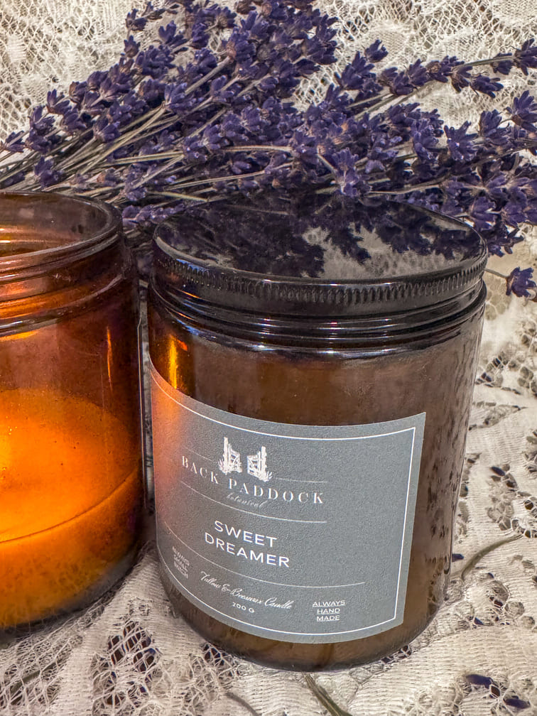 Tallow & Beeswax Candle - Sweet Dreamer
