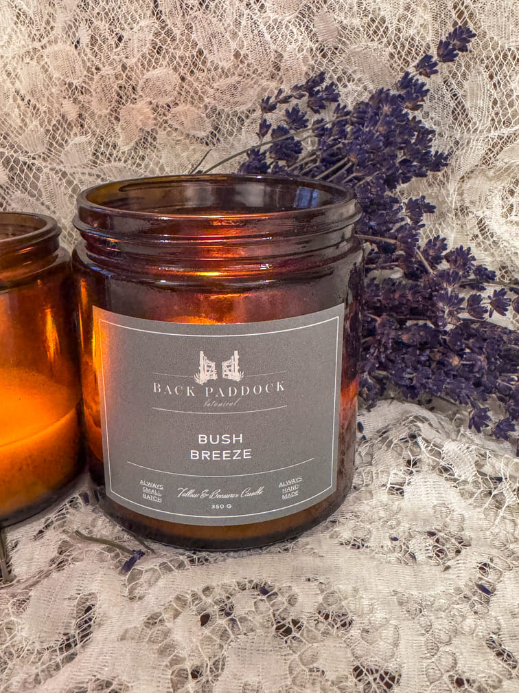 Tallow & Beeswax Candle  - Bush Breeze